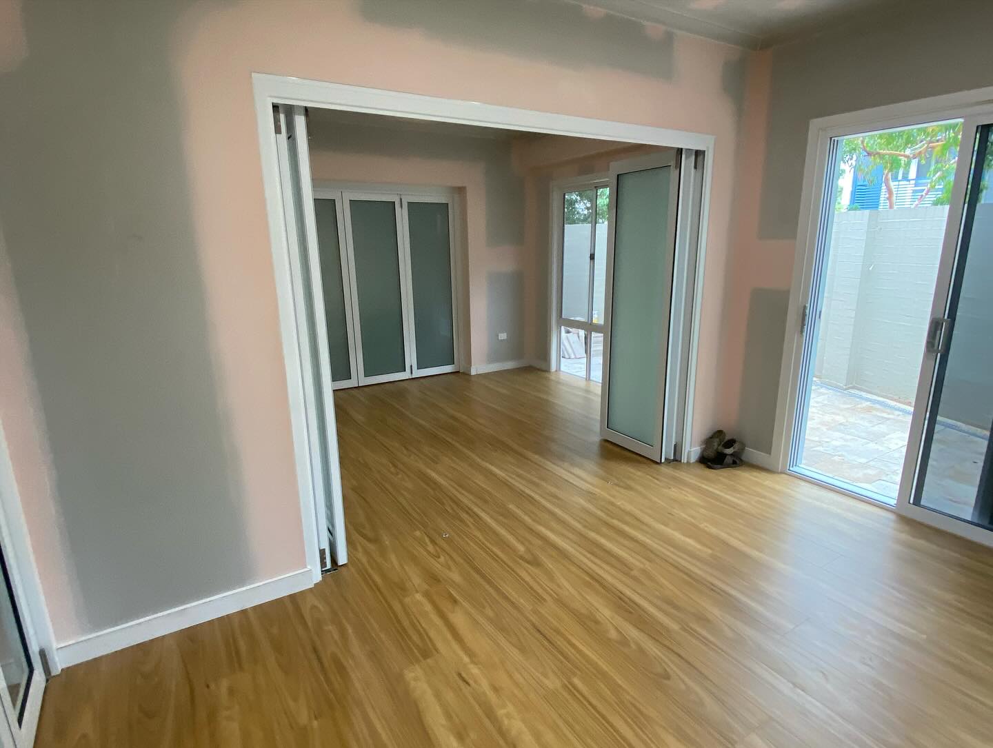 Finished Home Extension Interior Living Space