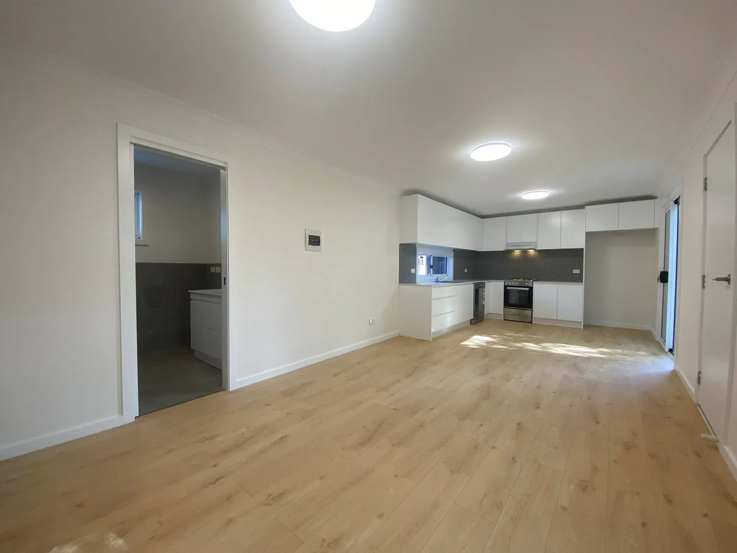 Completed granny flat interior – JDS Construction Penrith