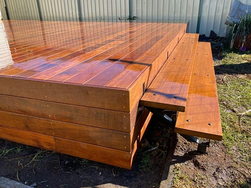 Hardwood timber deck Penrith – JDS Construction