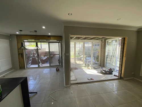 Open-plan living conversion Western Sydney – JDS Construction